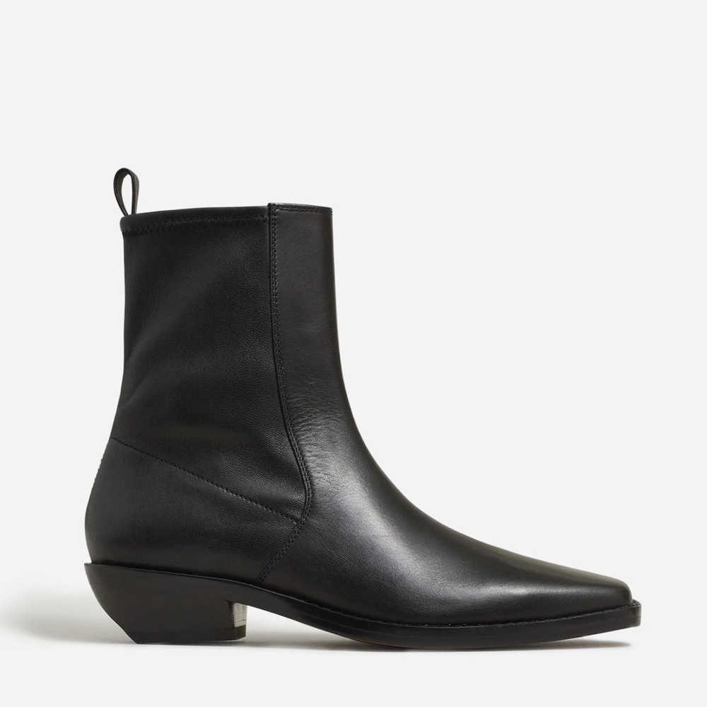 NWT 8 Madewell The Idris Ankle Boot Black size 8